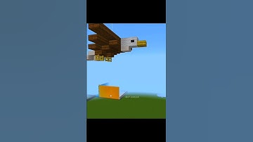 MINECRAFT : MAKING✍🏻 EAGLE🦅 STATUE (Passo bem solto) #shorts #minecraft #minecraftbuilding