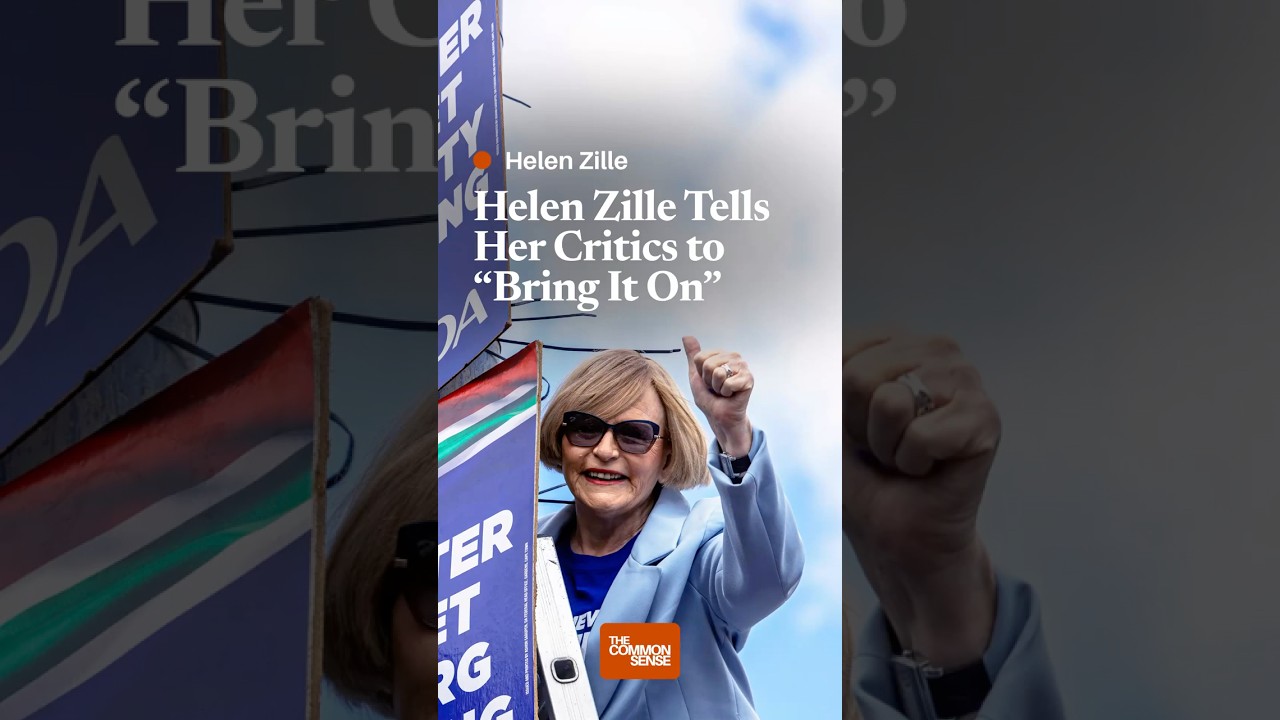 Helen Zille Tells Her Critics to “Bring It On”