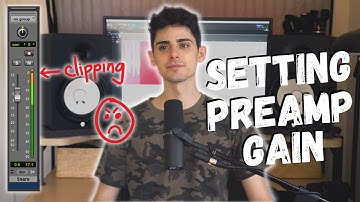 Setting preamp gain the RIGHT way for recording drums