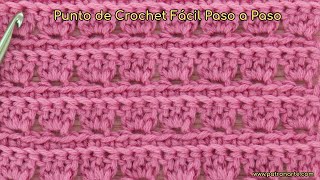Punto Con Abanicos Simples A Crochet Paso A Paso Un Punto Ligero, Rápido Y Muy Fácil by Patronarte 3,121 views 2 months ago 11 minutes, 24 seconds