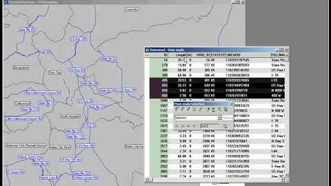 Working with dataviews in TransCad - Part 1