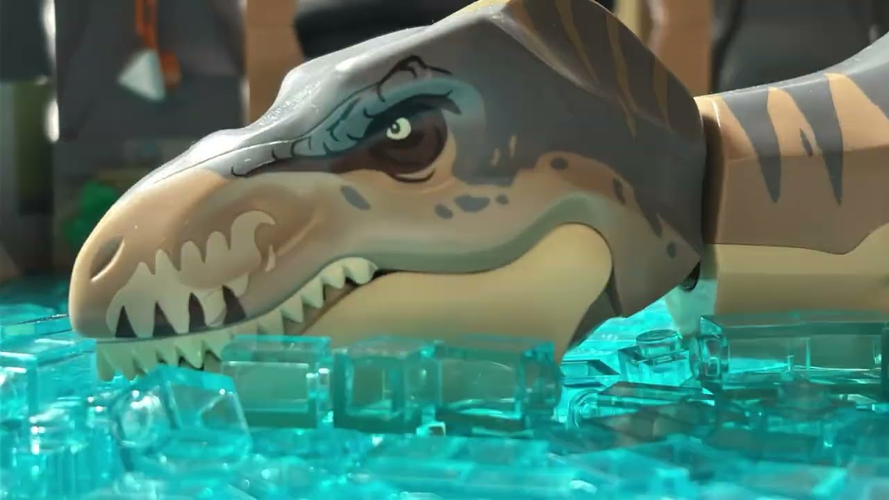 Dinnnoooo Tests! - Lego Dinosaur Stop Motion Animation