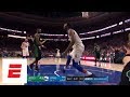 Ben Simmons assists Joel Embiid on massive dunk over Aron Baynes | ESPN