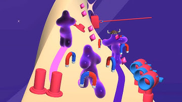 Blob Runner Lvl 102 / 103 NEW UPDATE!! All Levels Gameplay iOS, Android