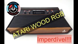 Atari Woodgrain 1982- RGB mod