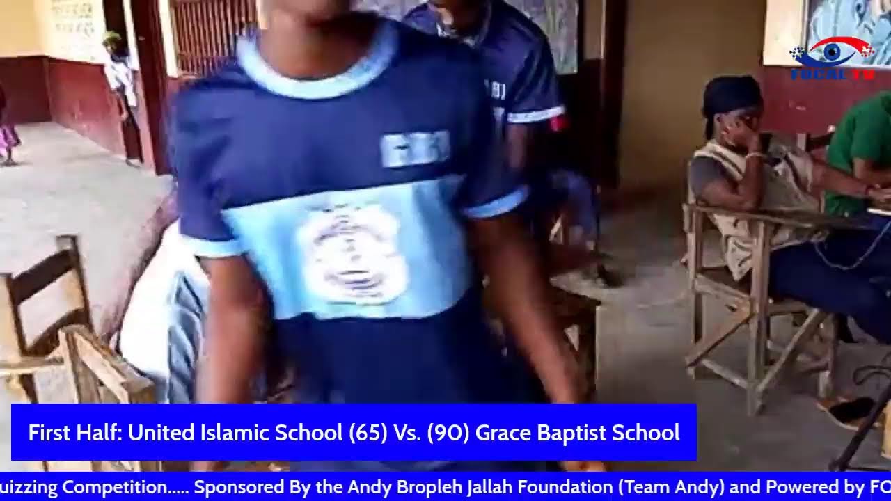 Andy Bropleh Jallah District #13 Inter High School Quizzing Competition