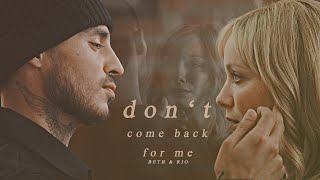 come back for me | rio & beth