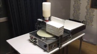 Crepe auto-baking robot, 'CrepeX' by morirobo 5,177 views 8 years ago 22 seconds