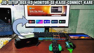 Jio Set-Top Box 2025 Review 🔥 | Monitor पर कैसे चलाएँ? Full Setup + Test ⚡