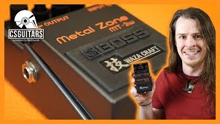 Boss Mt-2W Metal Zone Mij Waza Craft Brutality