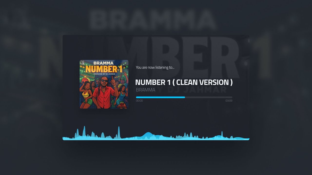Number 1 ( Radio Edit )– Bramma | DJ Jahmar x Twelve Tribes Ent. x Shinealous Records