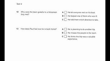 Study English online (B1). Preliminary English Test (PET) Listening Book 5 : Test 4 part 2