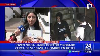 Joven niega haber dopado a joven en hotel de SJM: “Están suplantado mi identidad”