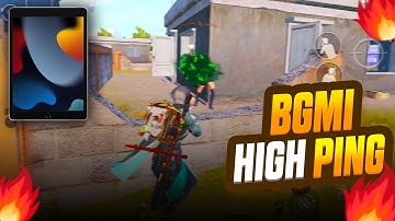 iPad High Ping Problem in BGMI Solved 100% | iPad 9 Ping Problem Solution | BGMI Ping Issue |