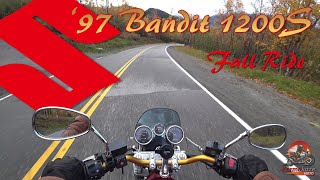 '97 Suzuki Bandit 1200: Fall Ride & Walkaround (No Music)