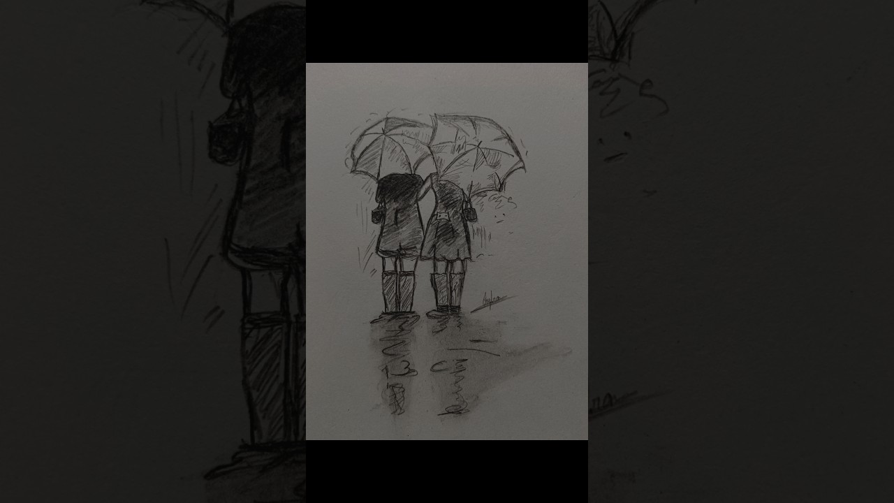 Wo Dosti Jo Sirf School Tak Nahi Rukti 💕 | True Friendship Sketch