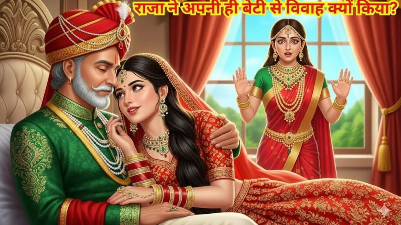 राजा ने अपनी ही बेटी से विवाह क्यों किया? | Why King Married His Own Daughter | Moral Story ।