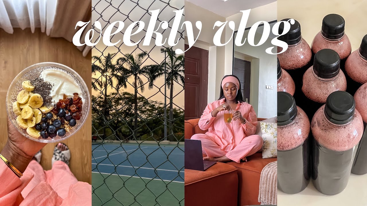 Living in Nigeria | Been A While, Healthy Habits, Tennis, Wig Prep, | Life in My 30s