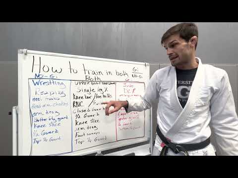 How to train both Gi and NoGi : Whiteboard Jiu-Jitsu