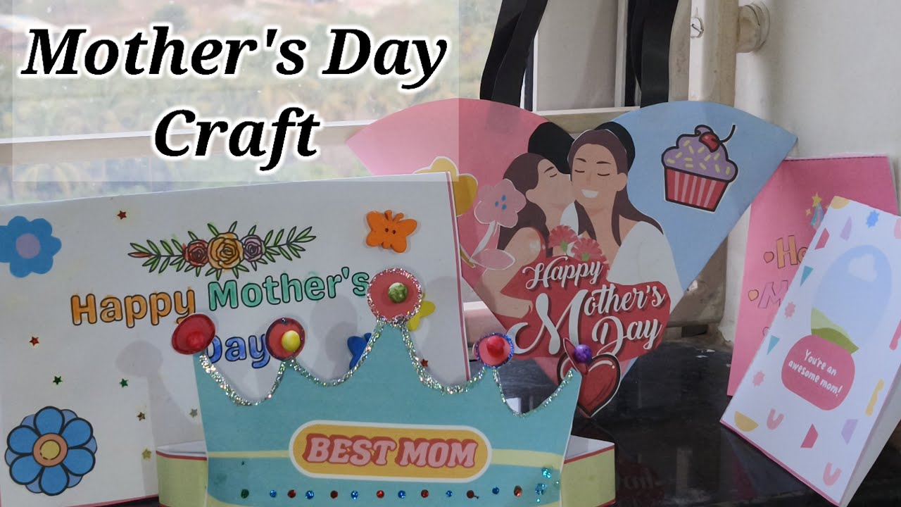 Mother's Day craft ideas/DIY/Mother's Day card - YouTube