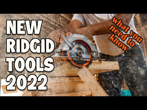 New Ridgid Tools Announced for 2022 and what you need to know before you buy them