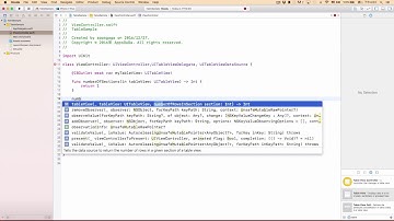 TableView 使用 indexPathForSelectedRow