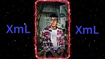 HAPPY BIRTHDAY BRO🎂 BIRTHDAY XML 💖 TREND XML ❄️ ALIGHTMOTION VIDEO XML BY @robin_editz9317