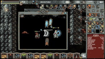 Loop Hero: Priestess aka Glass Queen goes down