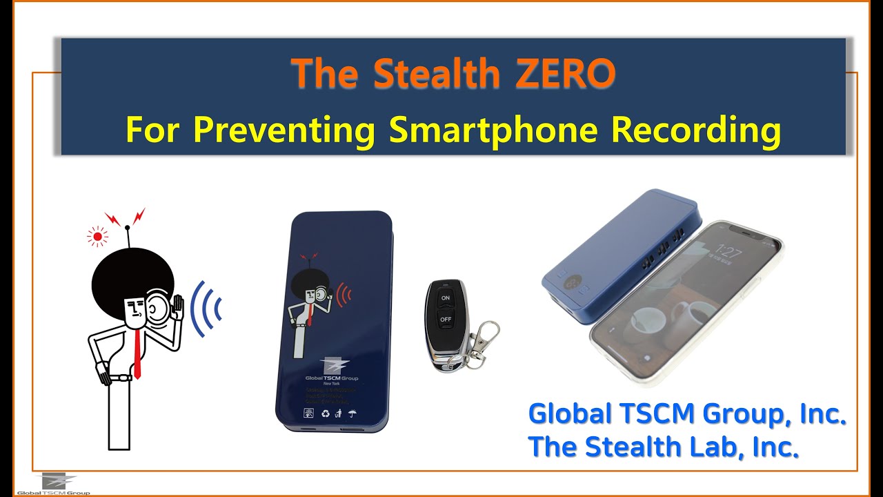 The Stealth ZERO, Cost Effective Anti-Recording Device 