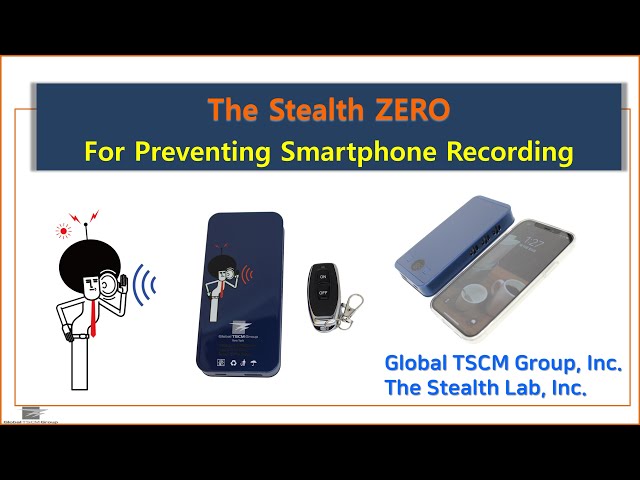 The Stealth ZERO, Cost Effective Anti-Recording Device 
