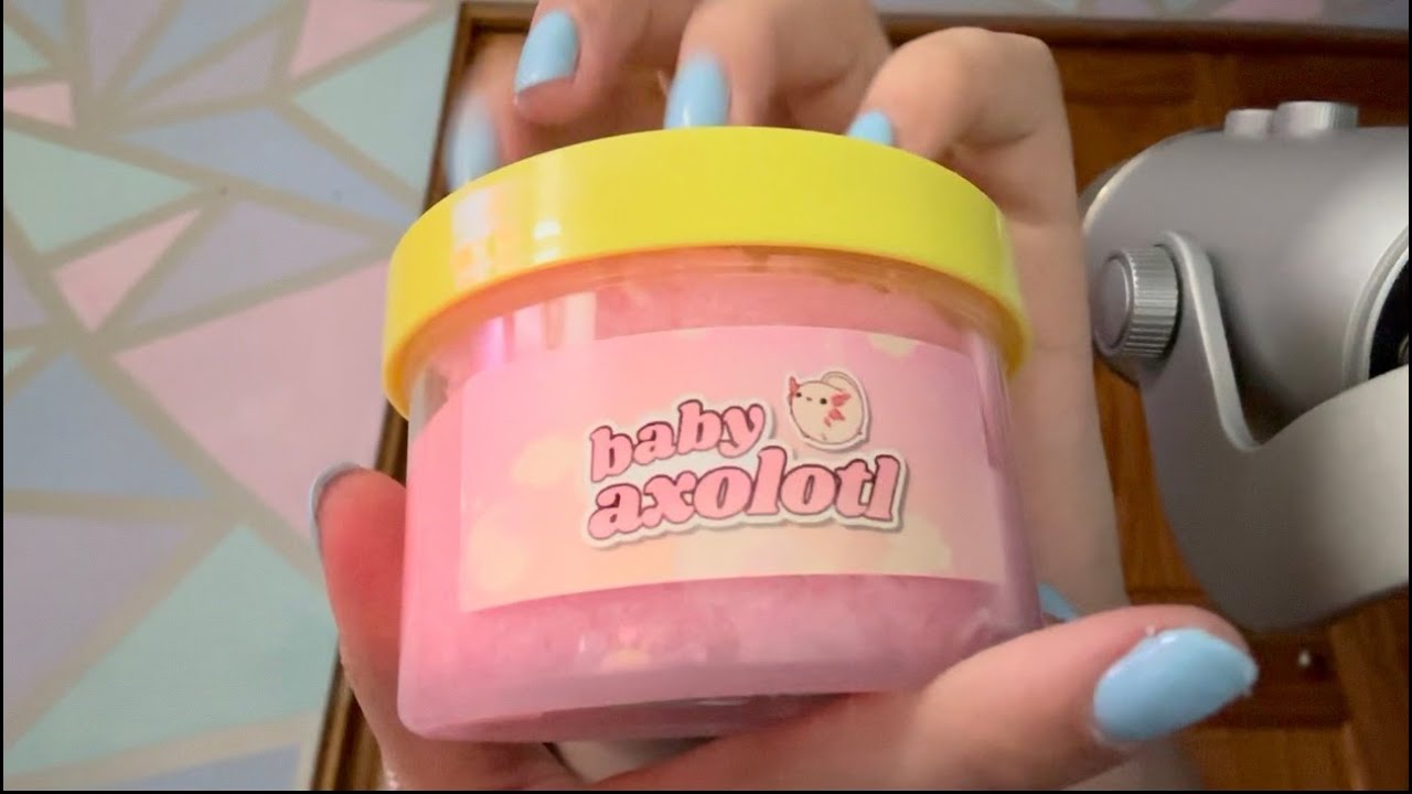 ASMR Playing With Slime!