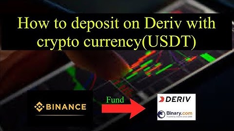 DERIV || HOW TO DEPOSIT USING USDT.