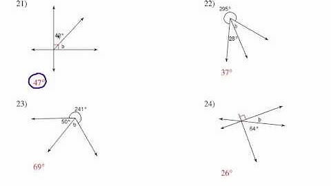 How to Study Angle Relationships: Problem Set 2