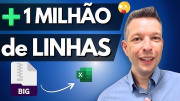 Dá pra Passar de 1 Milhão de Linhas no Excel? SIM! Veja Como