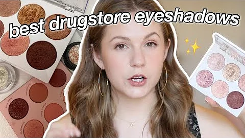 The BEST eyeshadows at the drugstore!!! (singles &...