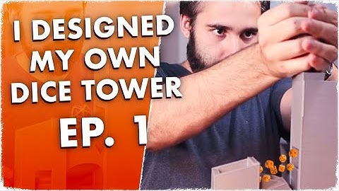 🎲 3D PRINTING DICE TOWER | Design Process | Ep. 1