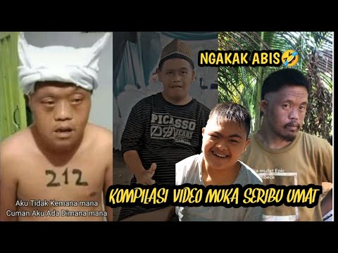 LUCU BANGET!! VIRAL MUKA SERIBU ADA DI MANA MANA NGAKAK