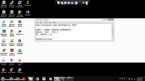 Cara Instalasi dan Konfigurasi EHCP Menggunakan Virtual Box