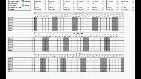 Vacation Schedule/Tracker