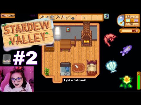 decorating my house + building a coop!🐓 | stardew valley #2 |
