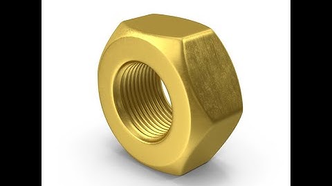 #3DDesigner Nut in 3Ds Max, Nut Modeling in 3Ds Max