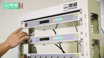 NewareUSA battery tester set up hardware part 1