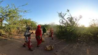 Get a glimpse of how women and girls in Somalia transport water