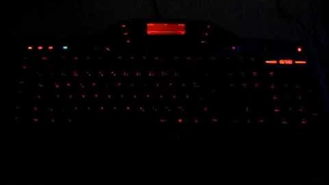 G15 Winamp flashing Lights