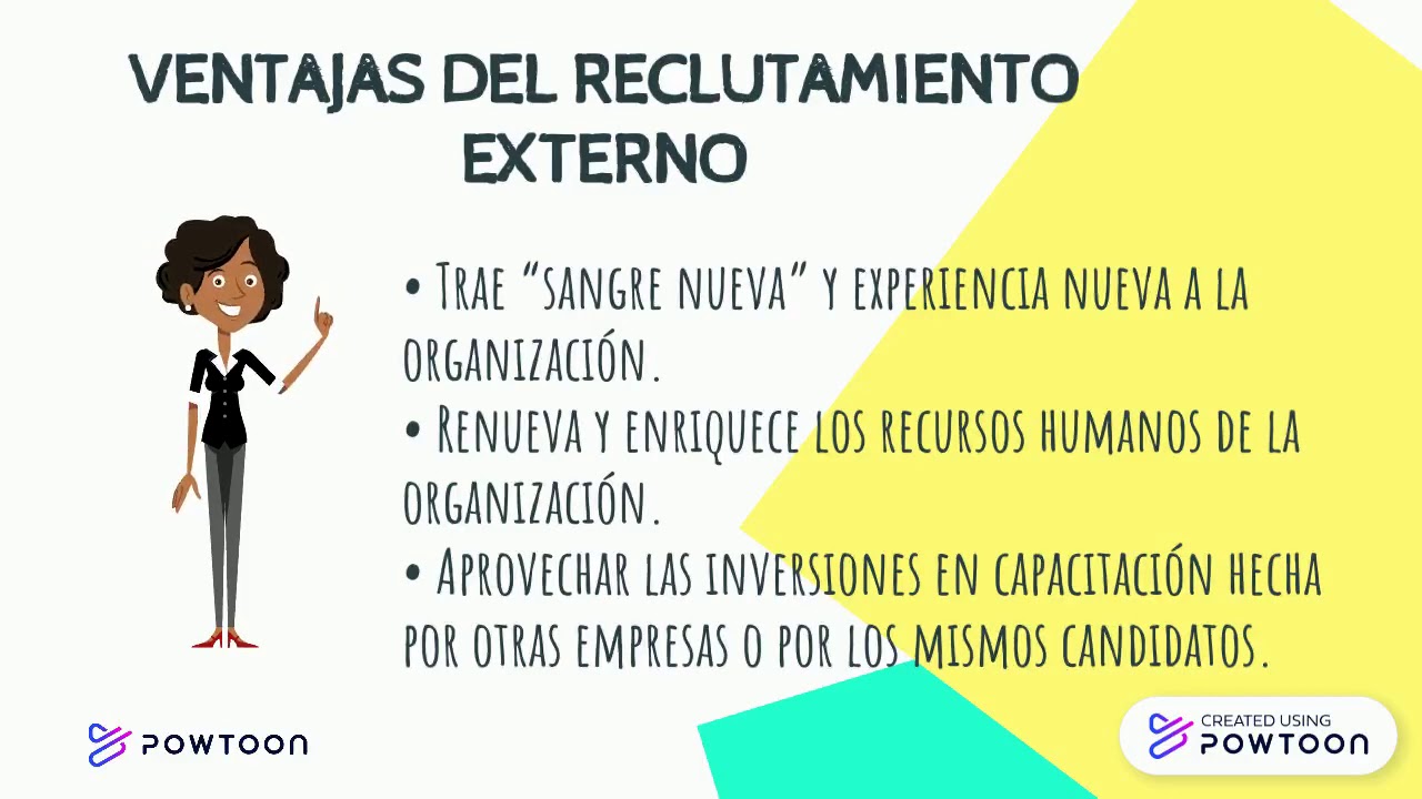 Reclutamiento interno y externo YouTube