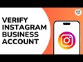 How to Verify Instagram Business Account