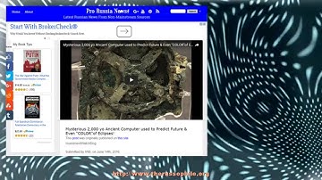 Mysterious 2,000 yo Ancient Computer used to Predict Future & Even “COLOR”of Eclipses!
