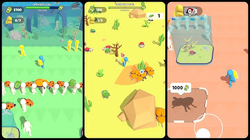 Bugs in Aquarium: Tiny Land Mobile Game | Gameplay Android