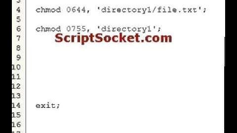 34 chmod Function  Set File Permissions