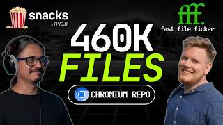 FFF vs Snacks in a Massive Repo: Fastest Neovim File Picker?